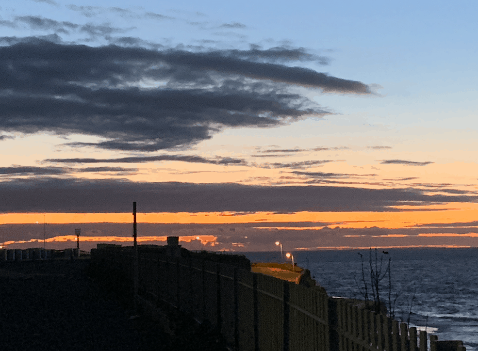 Sunset in Margate UK