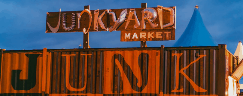 Junkyard Market Norwich sign