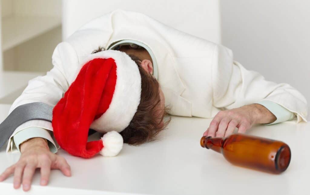 Drunk at Christmas