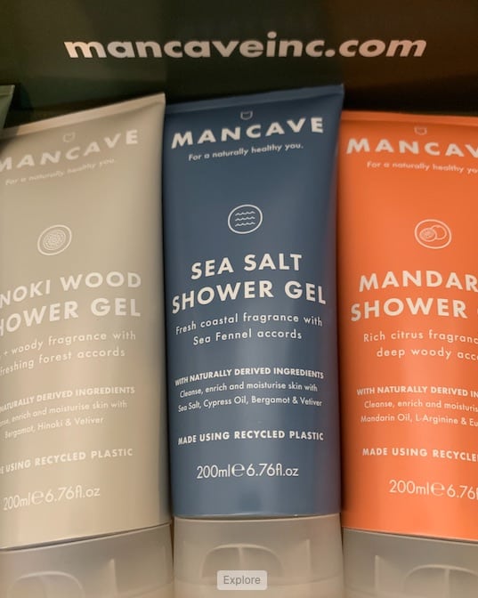 ManCave shower gels