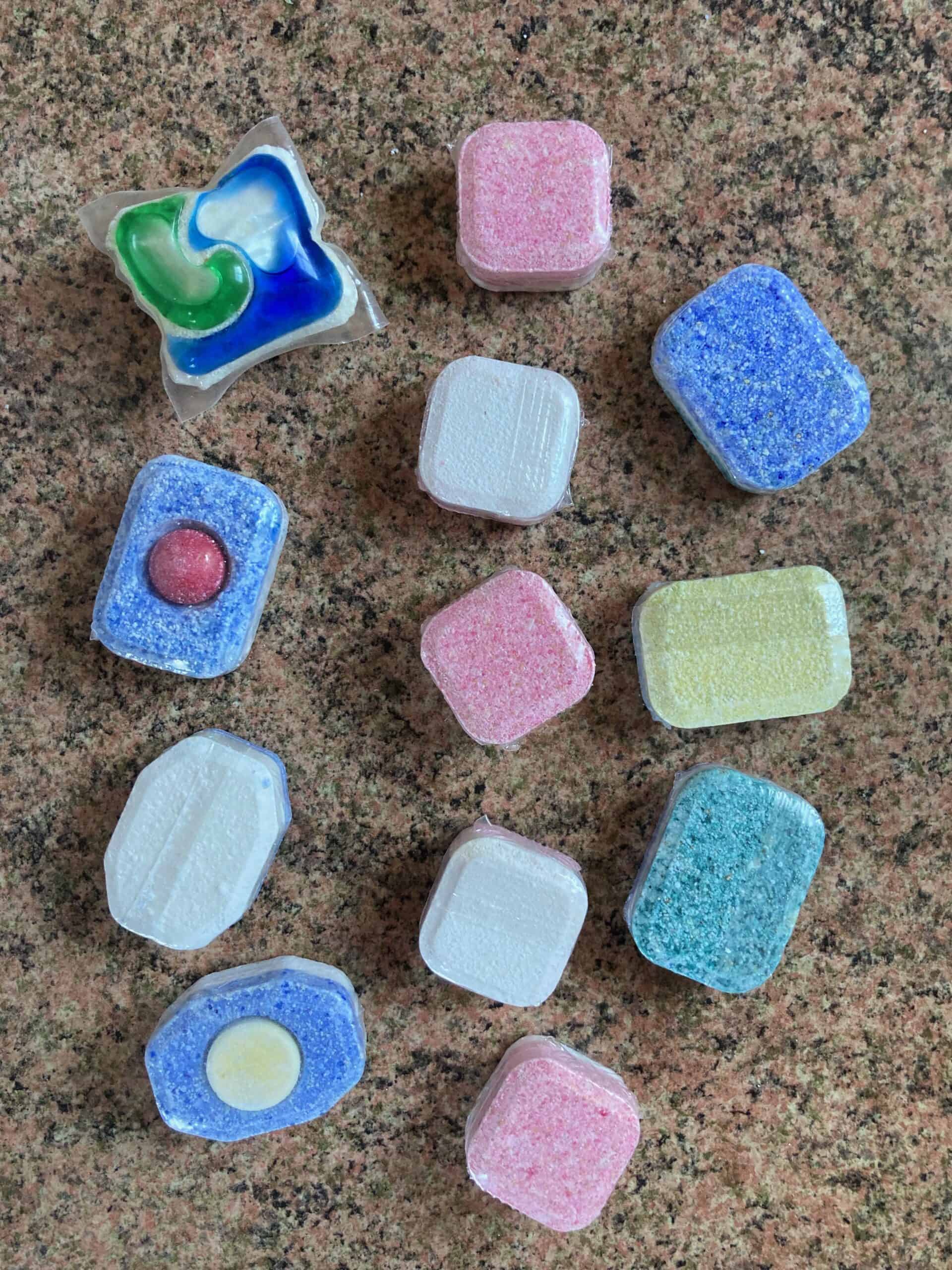 Smol versus other dishwasher tablets