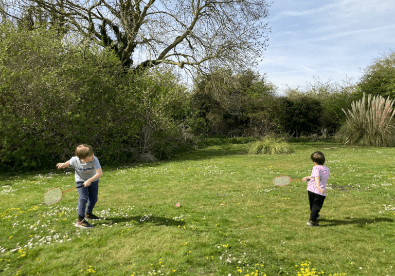 Children playing in the park