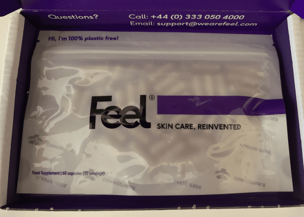 Feel skincare in box