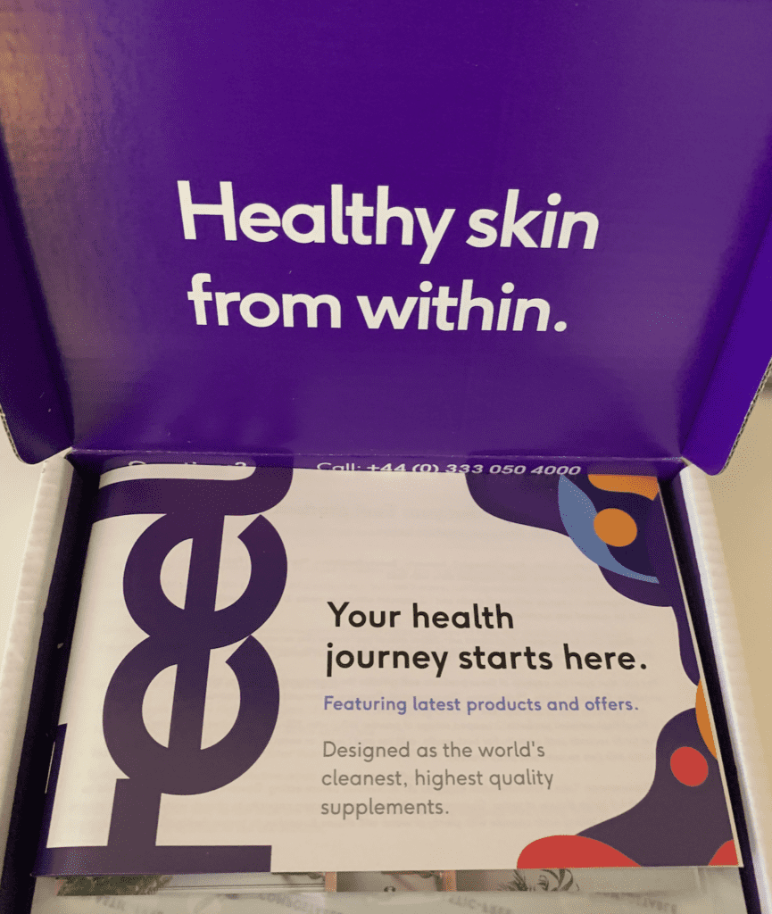 Feel skincare packaging